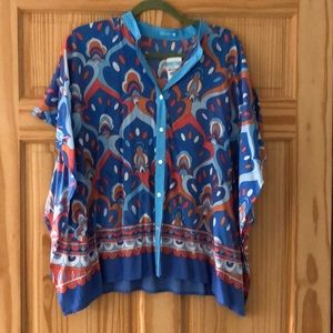 NWT J.McLaughlin blouse, XS/S.